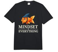 La mentalidad empoderadora Divertida de Goldfish es Todo Inspirador Comfort Colors Adult Heavyweight T-Shirt