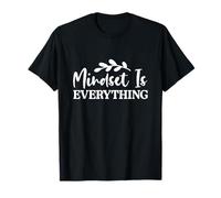 La mentalidad es Todo el Crecimiento Cita Motivacional Inspiración Camiseta