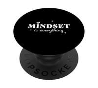 La mentalidad es Todo el Crecimiento Cita Motivacional Inspiración PopSockets PopGrip Adhesivo
