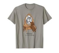 La mentalidad es Todo lo Que el Perro Salchicha ve Lobo Interior Camiseta