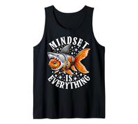La mentalidad es todo motivacional inspirador Camiseta sin Mangas