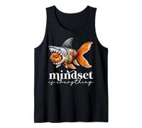 La mentalidad es todo motivacional inspirador Camiseta sin Mangas