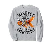 La mentalidad es todo motivacional inspirador Sudadera