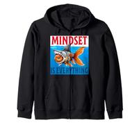 La mentalidad es todo motivacional inspirador Sudadera con Capucha