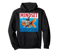 La mentalidad es todo motivacional inspirador Sudadera con Capucha