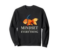 La mentalidad inspiradora de Goldfish lo es Todo Divertido Motivacional Sudadera