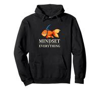 La mentalidad inspiradora de Goldfish lo es Todo Divertido Motivacional Sudadera con Capucha