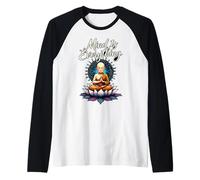 La Mente lo es Todo Buda Meditación Lotus Camiseta Manga Raglan