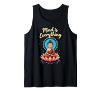 La Mente lo es Todo Buda Meditación Lotus Camiseta sin Mangas