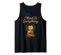 La Mente lo es Todo Buda Meditación Lotus Camiseta sin Mangas