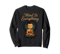 La Mente lo es Todo Buda Meditación Lotus Sudadera