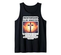 La mentoría Cristiana es mi Ministerio como Mentor de Jesús Camiseta sin Mangas