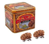 La Mère Poulard® | Galletas de mantequilla pura y todo chocolate | Lata de galletas francesas con mantequilla y chocolate | Galletas De Mantequilla Pura - 400 Gr | Galletas De Regalo De Leche
