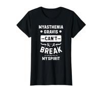 La miastenia Gravis no Puede Romper mi espíritu Camiseta gráfica económica