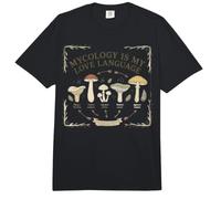 La micología es mi Amor Lenguaje Cazador de Hongos Amante de los Hongos Comfort Colors Adult Heavyweight T-Shirt