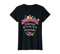 La Migliore Nonna - Regalo para abuela italiana Camiseta