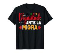 La Migra Immigration Protest Signs Unity Camiseta