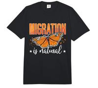 La migración es entomólogo Natural Mariposa Monarca Milkweed Comfort Colors Adult Heavyweight T-Shirt