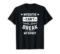 La miositis no Puede Romper mi espíritu Camiseta gráfica económica