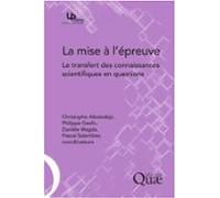 La Mise À Lépreuve (ebook)