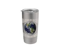 La misericordia de Dios es mayor que los cielos Salmo 108:4 Vaso térmico de acero inoxidable de doble pared