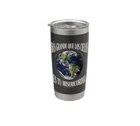 La misericordia de Dios es mayor que los cielos Salmo 108:4 Vaso térmico de acero inoxidable de doble pared