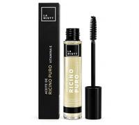 La Mistt Aceite de Ricino para Pestañas y Cejas con Vitamina E 12 ml | Castor oil serum pestañas y cejas con cepillo aplicador. Contiene vitamina E, aceite de soja y escualano