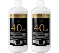 LA MISTT Crema Oxigenada 40 Vol (12%) para Tintes | 2 Botellas de 1 Litro | Decolorante Pelo Profesional