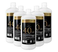 LA MISTT Crema Oxigenada 40 Vol (12%) para Tintes | 5 Botellas de 1 Litro | Decolorante Pelo Profesional
