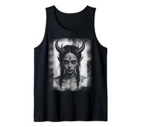 La mitología Oscura de los Dioses de la Santa Muerte de Lilith Gothic Camiseta sin Mangas