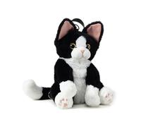 La mochila con forma de gato presenta una cara de gato realista con detalles expresivos. Incluye correa ajustable para el hombro para un ajuste personalizado para mujeres, niños, adultos, adolescentes