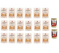 La Molisana Casarecce Molisane N.29 Pasta Lenta Lavorazione pasta de sémola de trigo duro, dibujo de bronce, 500 g + 2 polpa italiana gourmet