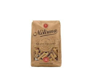 La Molisana, Macarrones Integrales Nº 37, pasta integral de solo trigo italiano - trefilada de bronce, rica en fibras, áspera y tenaz con excelente sujeción en la cocción - Paquete de 500 g