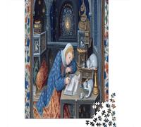 La Monja en el Scriptorium de Medianoche Rompecabezas Rompecabezas Juego De Habilidad para Toda La Familia 70x50cm/1000pcs