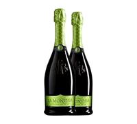 La Montina Extra Brut Franciacorta 75 spumoso blanco (Caja de 2 Botellas de 75 cl)