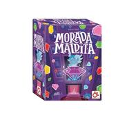 Mercurio - LA Morada Maldita - Juego de Mesa de Acción Rápida para 2-6 Jugadores - Desafío de Percepción Visual y Motricidad - Incluye Cartas, Gemas y Gema 3D - Apto para Niños Desde 7 Años