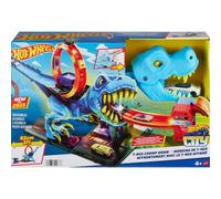 Hot Wheels Pista de Skate Octopark Pulpo HMK01 – Incluye lanzador de golpe y vehículo, multicolor