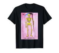 La Muerte Card Tarjeta de Lotería Mexicana Camiseta