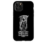 La Muerte de la Parca es una deuda Que Todos debemos Pagar Bandera Estadounidense Carcasa para iPhone 11 Pro