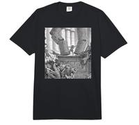 La Muerte de Sansón Gustave Dore Imprimir Pilares Rotos Comfort Colors Adult Heavyweight T-Shirt