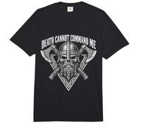 La Muerte no me Puede mandar, Calavera vikinga, hachas Comfort Colors Adult Heavyweight T-Shirt