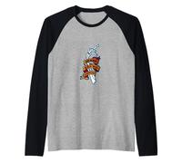 La Muerte no Tiene Esqueleto Favorito de Dedo Medio Camiseta Manga Raglan
