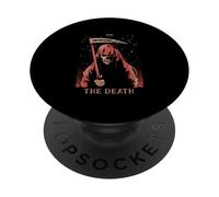 LA Muerte Tarot Card XIII Halloween 13 Transformar Meme PopSockets PopGrip Adhesivo