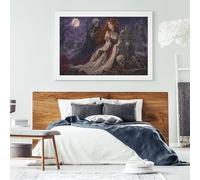 La Muerte y la Doncella Puzzle 1000 Piezas Adultos Y Niños,14 Años+,Deco Pared,Anti-estrés Romance Oscuro Gótico,Desafío,Premium,Cartón,Regalo Ideal,Rompecabezas,Relax,Reto,Educativo 38x26cm