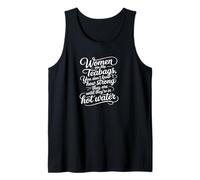 La Mujer es como bolsitas de té, Cita Sabia Camiseta sin Mangas