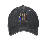 La Multitud de IT Pixels Blusa Blanks Demin Gorra de Camionero Aventuras al Aire Libre Gorras Masculinas Gorra Hombre Verano