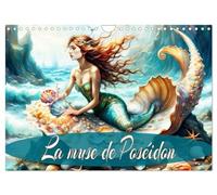 La muse de Poséidon (Calendrier mural 2026 DIN A4 vertical), CALVENDO calendrier mensuel: Une année avec une sirène enchanteresse sur la plage.