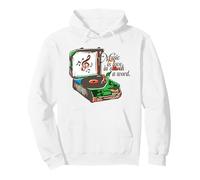 La música es Amor en Busca de una Palabra Tocadiscos Vintage Sudadera con Capucha