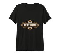 La música es el Arte de Pensar con Sonido Camiseta Premium