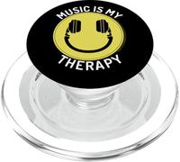 La música es mi Amante de la música de Terapia PopSockets PopGrip para MagSafe